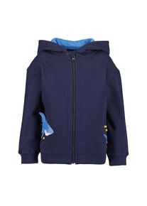 Blue Seven , Kinder , Sweatjacke »Sweatjacke mit Kapuze« , 5640 - ULTRAMARIN , 98 , 98 , Das Sweatshirt ist ideal für Freizeit, Schule,...