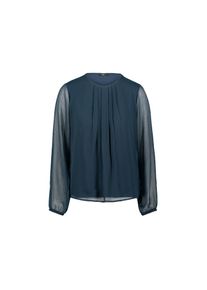Zero , Klassische Bluse »Blusenshirt mit transparenten Ärmeln« , 8599 , 38 , 38 , Passform: Figurbetont