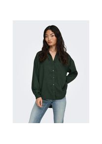 Only , Hemdbluse »ONLHARRIET LIFE L/S SHIRT WVN« , Rosin Detail:MELANGE , XS , XS , Bluse von Only