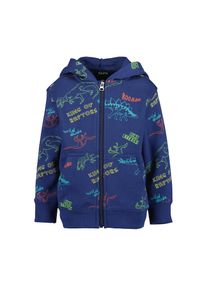 Blue Seven , Kinder , Sweatjacke »Jungen Sweatjacke mit Kapuze Langarm Kinder Hoodie«, 1 Stk. , 570 - DK BLAU DINO , 92 , 92 , Schönes Design:...