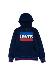 Levi's® kids Levi's Kids , Kinder,Jugendliche , Kapuzensweatjacke mit gestreiften Bündchen, for BOYS , dress blues , 6 (116) , 6 (116) , Hoodie Jacke von...