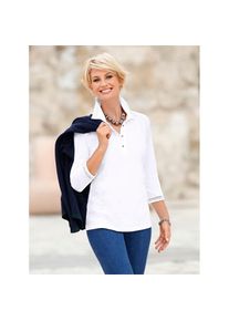 CLASSIC , Damen , Poloshirt »Shirt«, 1 Stk. , weiß , 54 , 54 , Shirt in wunderbar weicher Qualität