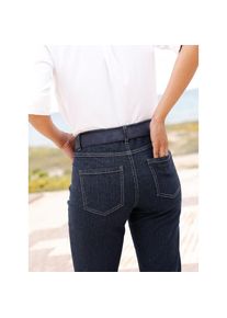 Casual Looks , Damen , 5-Pocket-Jeans , dark blue , Kurzgrößen , 19 -Kurzgrößen , 19 , formstabile Baumwoll-Stretch-Qualität