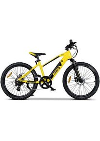 Jeep Teen E-Bike TR 7002 (2022) | Diamant | gul/svart | 24 "| 38 cm | <100 km