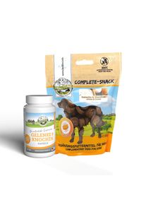 Kit économique Articulations & Os pour chiens - 30 gélules + Friandise complète 150 g de Bellfor Alimentation Chienne