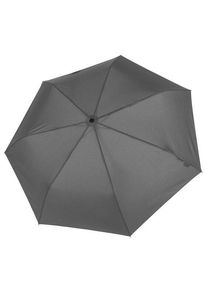 Bugatti Buddy Duo Paraguas de bolsillo 27 cm gris