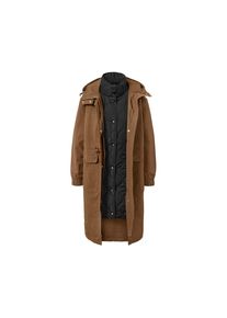Tchibo - Parka kabát mellénnyel - nő - méret 34 - barna