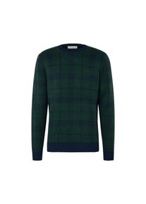 Tchibo - Kötött pulóver - férfi - méret S 44/46 - kék/kockás