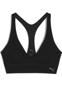 Puma, Sport-BH, Shapeluxe Plunge Bra - Low (XL), Schwarz