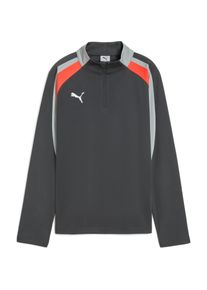 Puma, Jungen, Sportshirt, IndividualLIGA 1/4 Zip Top Jr (152), Grau, 152