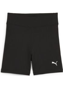 Puma, Mädchen, Tights, TAD ESS High Waist Short Tights G (140), Schwarz