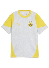 Puma, Jungen, Fussballtrikot, BVB Training Jersey Jr (176), Schwarz, 176