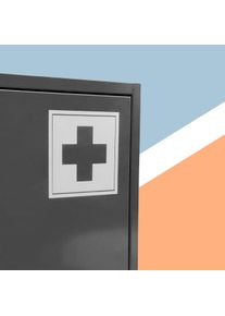 Relaxdays, Badezimmerschrank, Medizinschrank