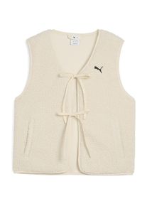 Puma, Damen, Laufjacke, WARDROBE ESS Polar Fleece Gilet (M), Weiss, M