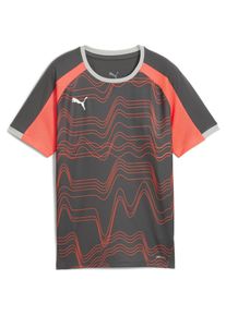 Puma, Jungen, Sportshirt, individualLIGA Graphic Jersey jr (176), Mehrfarbig, 176