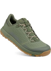 crankbrothers, Unisex, Veloschuhe, Stamp Trail Schuh Speedlace (40), Gr&uuml;n, Braun, Beige