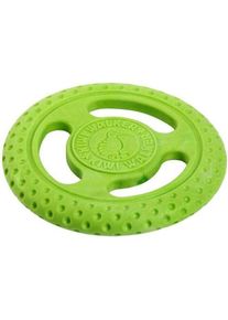 KIWI WALKER Dog Disc Frisbee Grün, M, Ø 22 cm (Wurfspielzeug Hund), Hundespielzeug