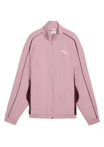 Puma, Damen, Laufjacke, SPORT Comfort Woven Full-Zip Jacket (XS), Pink, XS