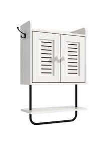 Relaxdays, Badezimmerschrank, Hängeschrank