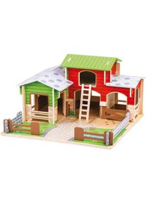 Bigjigs Kopfsteinpflaster-Bauernhof