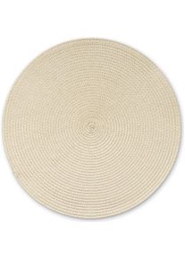 CONTINENTA, Tischset, Tischset rund, natur (1 Stk., 38 x 38 cm)