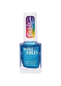 Wild & Mild, Nagellack, Dazzle Effect Sapphire Eyes Nail Polish 12ml (Sapphire Eyes, Gel-Effekt Nagellack)