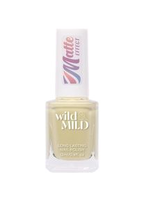 Wild & Mild, Nagellack, Nagellack Matte Effect Island Delight 12 ml (Island Delight, Gel-Effekt Nagellack)