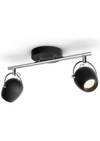 Philips, Wandleuchte + Deckenleuchte, Rivano Doppel-Spotleuchte 5061230P0 (860 lm)