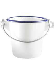 Ibili Eimer Blanca Cubos 8 x 8,7 cm, 350 ml Vielseitig verwendbarer Eimer, Pfanne + Kochtopf