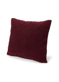 Tchibo - Teddy-Dekokissen-Bezug - dunkelrot