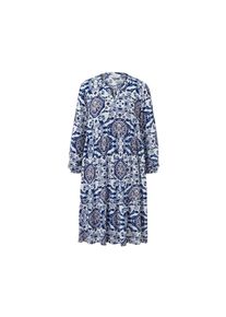 Tchibo - Bedrucktes Webkleid - Damen - Gr. 44 - weiß