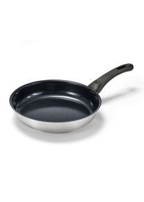 Tchibo - Profi-Edelstahl-Pfanne mit hochwertiger Keramikbeschichtung - silber