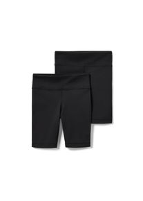 Tchibo - 2 Kinder-Sport-Radler - M&auml;dchen - Gr. 134/140 - schwarz