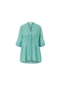 Tchibo - Gestreifte Longbluse - Damen - Gr. 36 - creme/gestreift