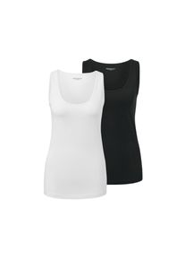 Tchibo - 2 Tops - Damen - Gr. L - schwarz