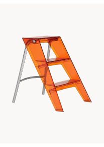 Kartell Folding Step Ladder Upper Orange B 58 x H 60 cm
