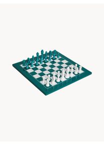 PRINTWORKS Komplet do gry w szachy Gambit, 33 elem. Niebieski S 35 x G 35 x W 5 cm