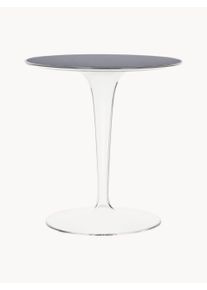 Kartell Rundt Sidebord Tip Top Gennemsigtig Ø 48 cm x H 50 cm