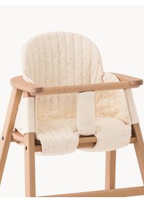 nobodinoz Højstol-sædehynder Growing Green af økologisk bomuld Hvid Bomuld, Økologisk bomuld B 25 x L 28 cm