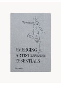 PRINTWORKS Komplet do rysowania Emerging Artist, 25 elem. Szary S 30 x W 20 cm