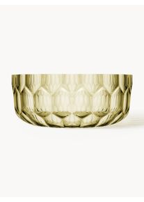 Kartell Misa do sałatek Jellies Zielony Tworzywo sztuczne Ø 32 x 14 cm