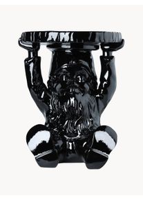 Kartell Round Side Table Attila Black Ø 34 x H 41 cm