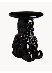 Kartell Round Side Table Napoleon Black Ø 35 cm x H 44 cm