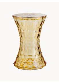 Kartell Havebænk Stone Gul Ø 30 cm x H 45 cm