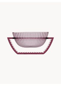 Kartell Vase U Shine Rose B 29 x H 14 cm