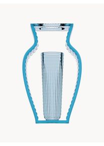 Kartell Vase Shine I Blå B 20 x H 33 cm