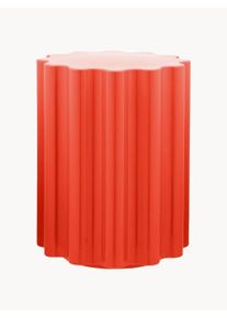 Kartell Skammel/sidebord Pilasto Rød Ø 35 cm x H 46 cm