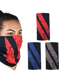 Oxford Comfy Stripe, multifunctional headwear , color: Black/Blue/Red/Grey , size: One Size