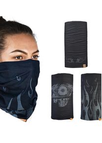 Oxford Comfy HD, multifunctional headwear , color: Black/Grey , size: One Size