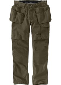 Carhartt Steel Multi-Pocket, pantalon de travail , couleur: Olive , taille: W30/L30